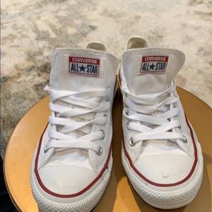 Converse Allstar white canvas sneaker